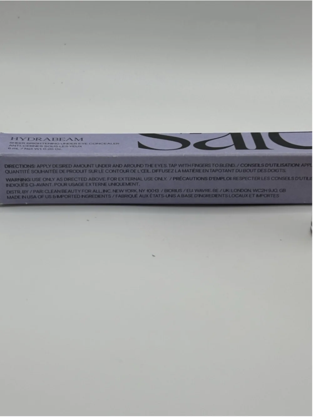 Saie Hydrabeam Concealer Sheer Brightening Under Eye HB FIVE 6 mL / 0.2 oz NEW